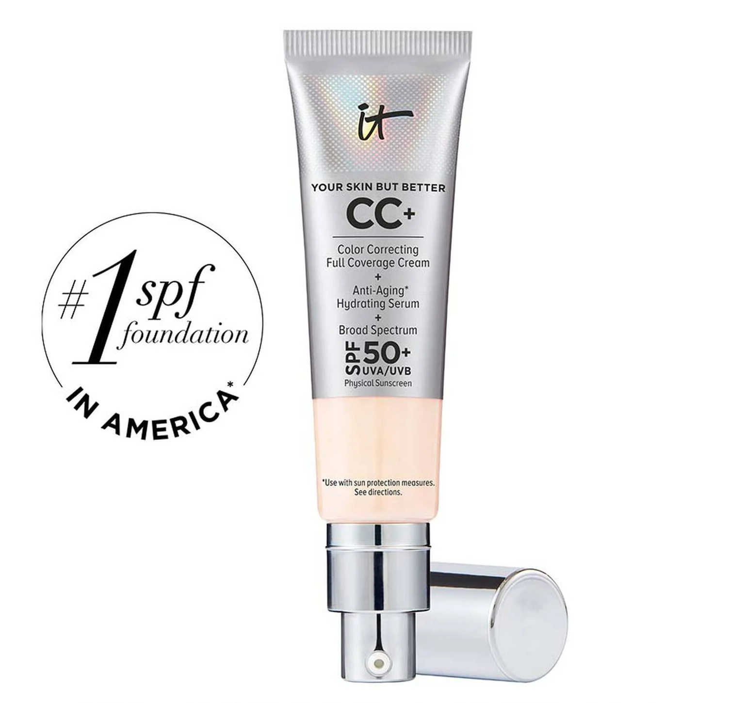 it - CC+ Cream Full-Coverage Foundation with SPF 50+