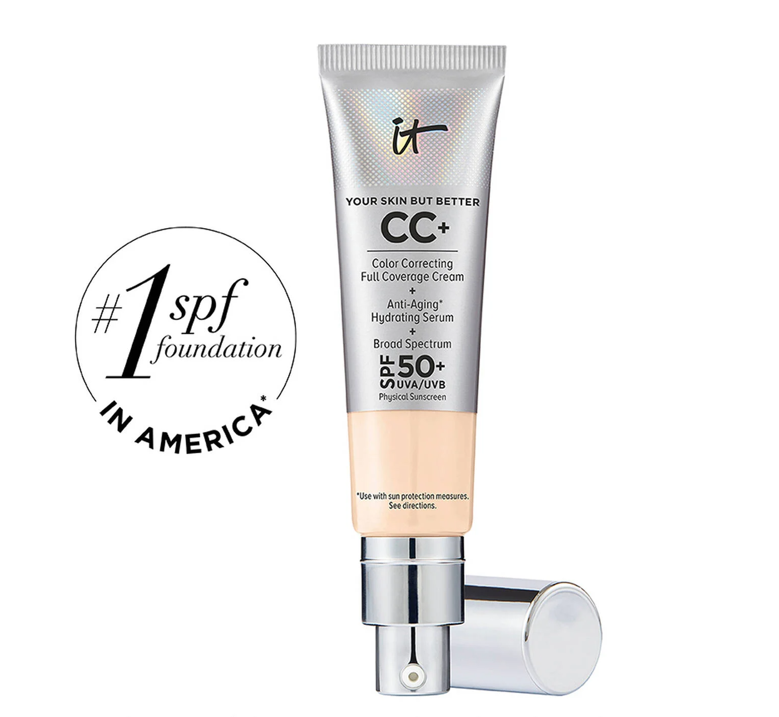 it - CC+ Cream Full-Coverage Foundation with SPF 50+