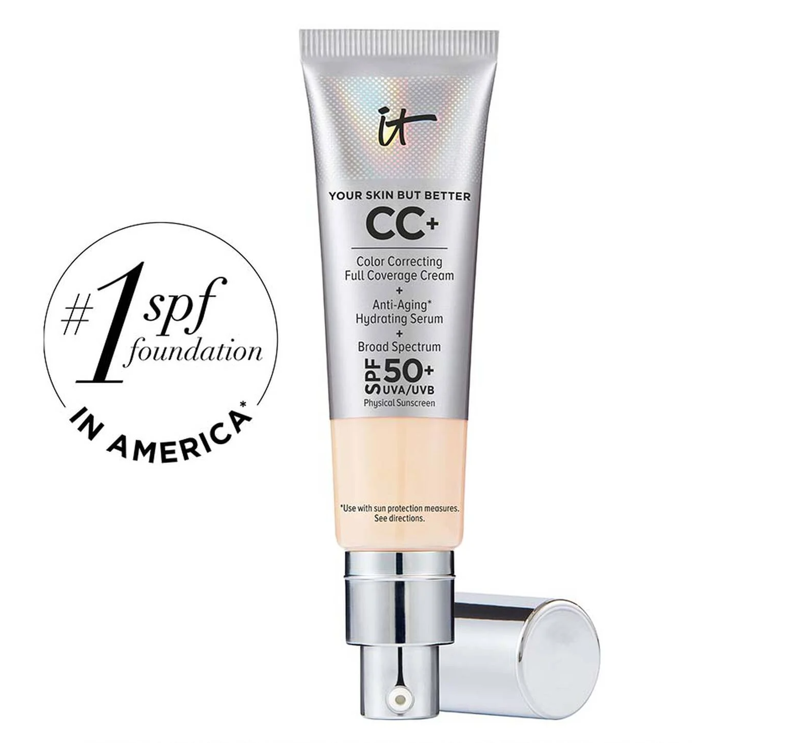 it - CC+ Cream Full-Coverage Foundation with SPF 50+