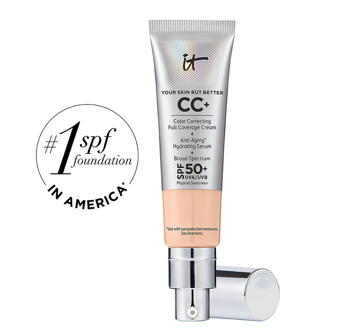 it - CC+ Cream Full-Coverage Foundation with SPF 50+
