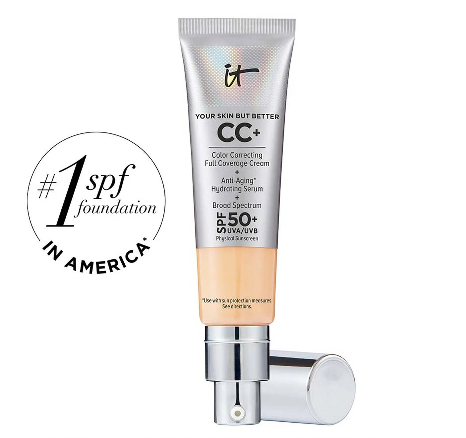 it - CC+ Cream Full-Coverage Foundation with SPF 50+
