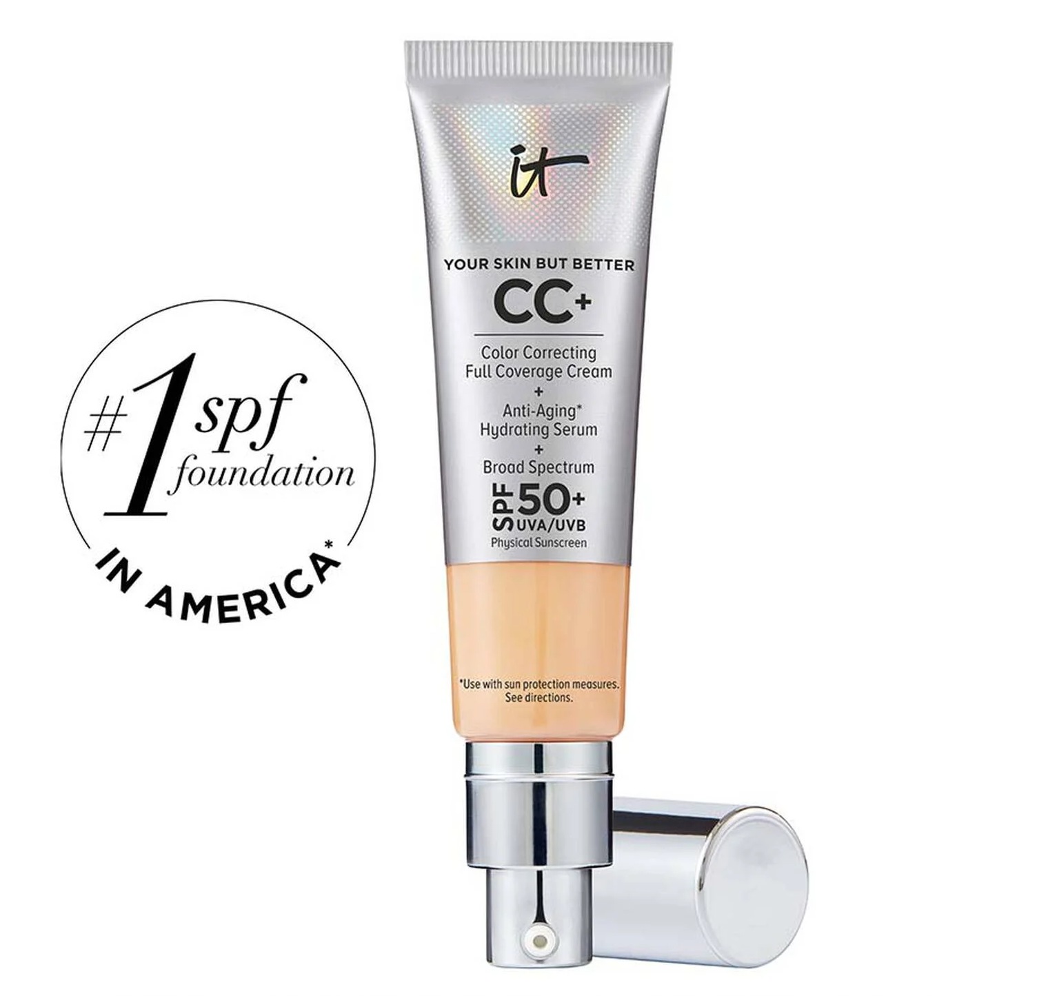 it - CC+ Cream Full-Coverage Foundation with SPF 50+