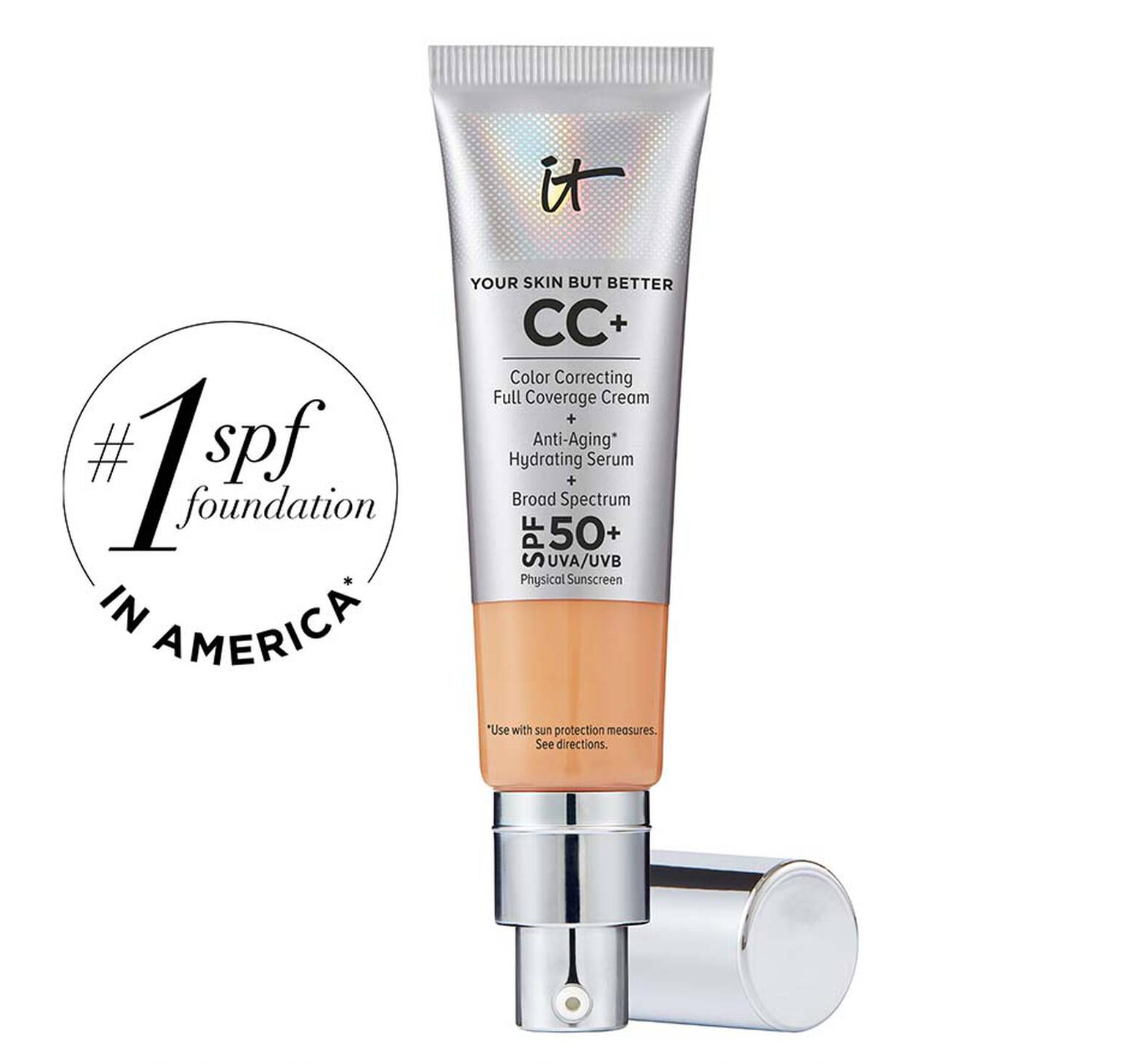 it - CC+ Cream Full-Coverage Foundation with SPF 50+
