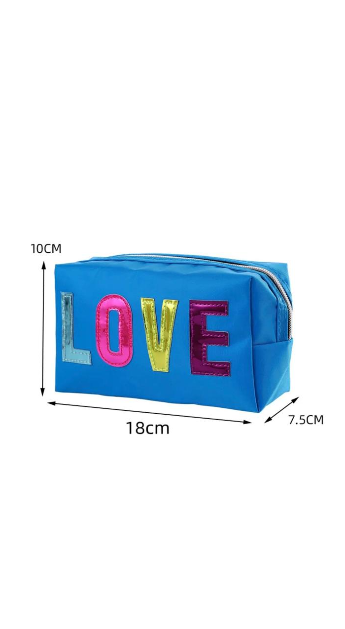 Candy Color Pvc Cosmetic Bag Portable