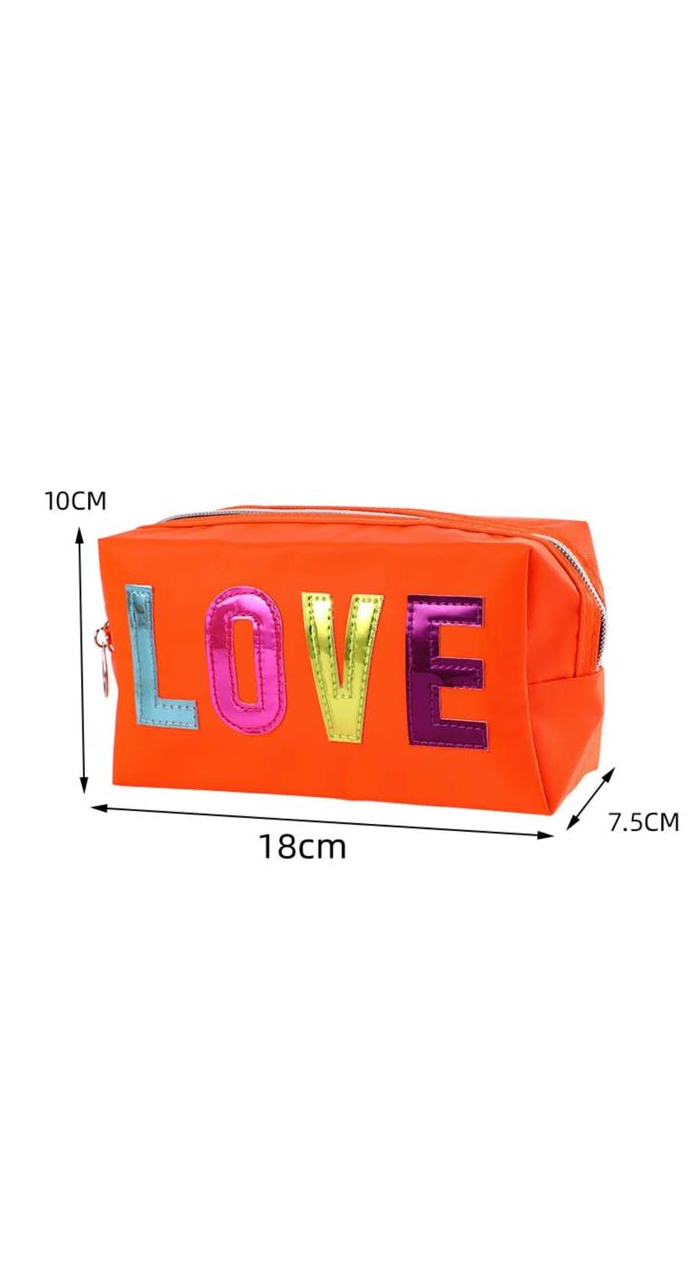 Candy Color Pvc Cosmetic Bag Portable