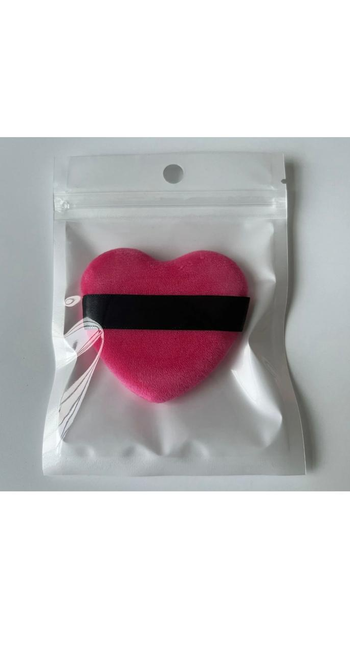 Simple Portable Heart-Shaped Puff