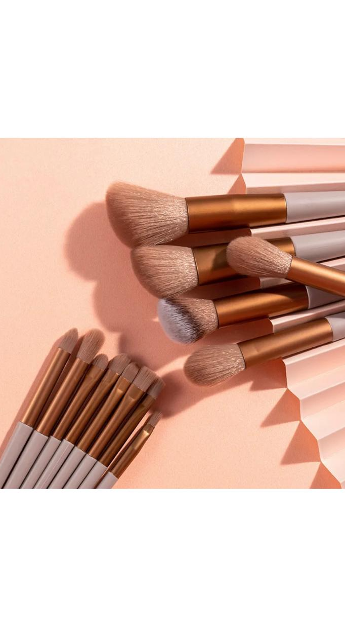 13Pcs Set Loose Powder Makeup Brush