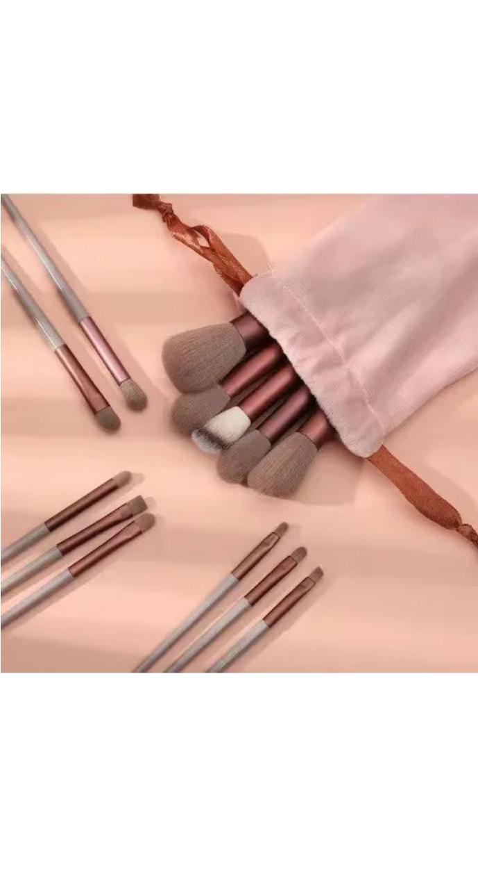Super Soft Fiber Makeup Brush 13Pcs Set