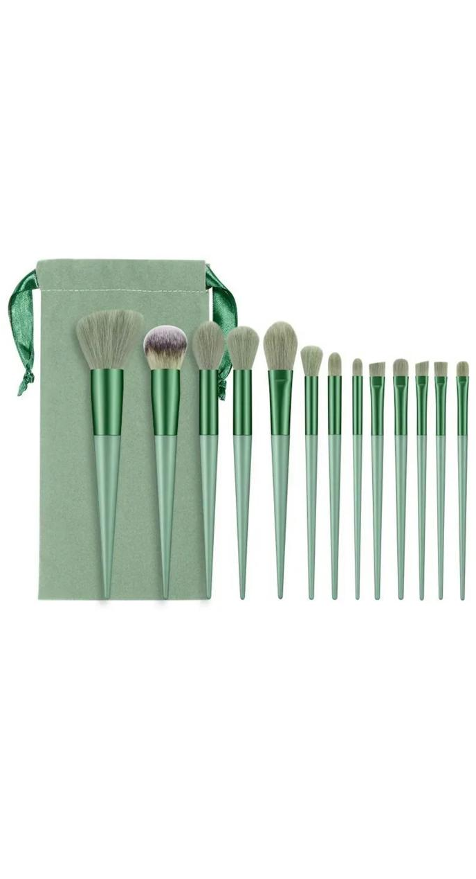 Super Soft Fiber Makeup Brush 13Pcs Set