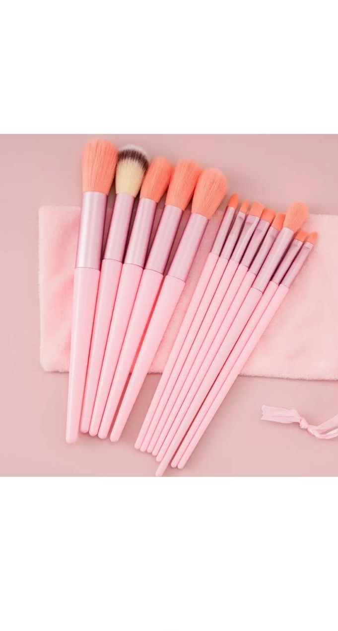Super Soft Fiber Makeup Brush 13Pcs Set