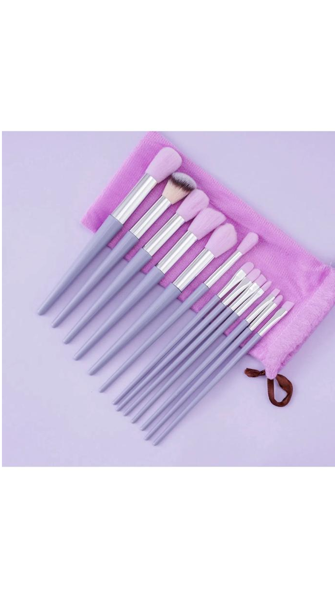 Super Soft Fiber Makeup Brush 13Pcs Set