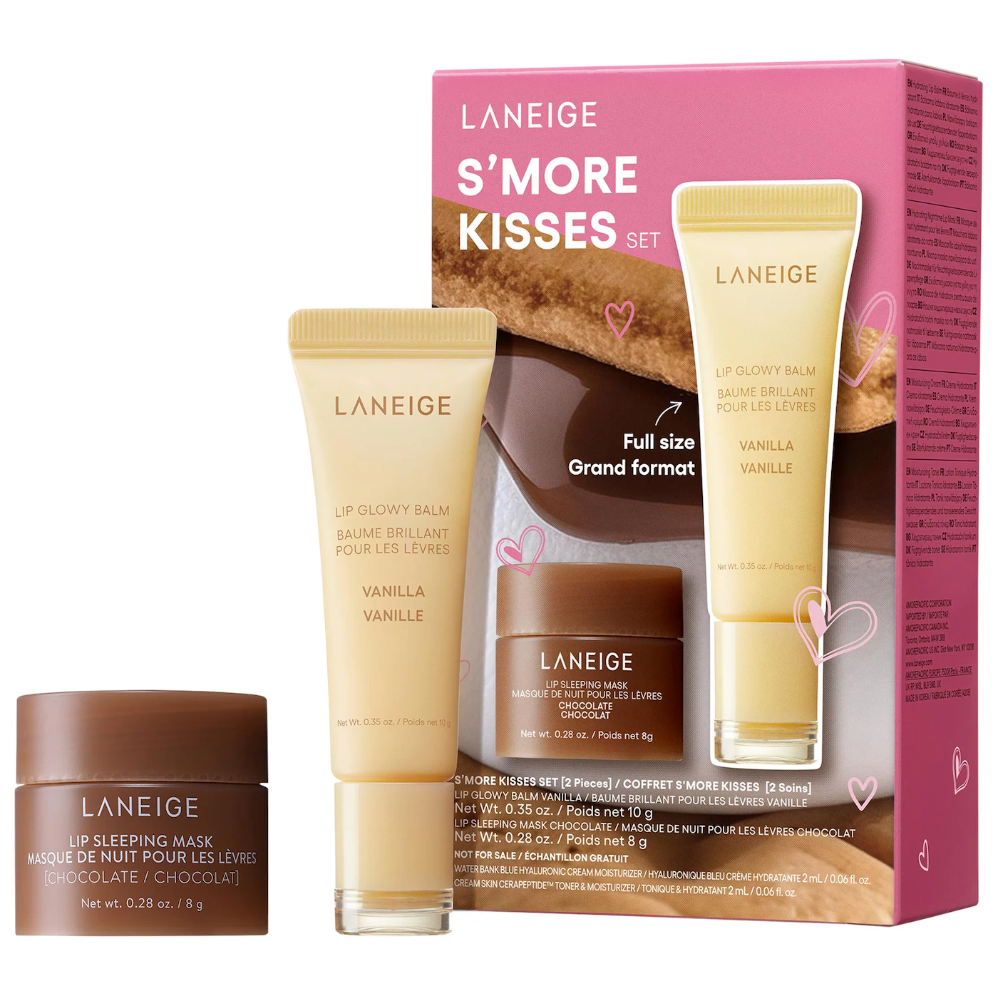 Laneige - S'more Kisses Set