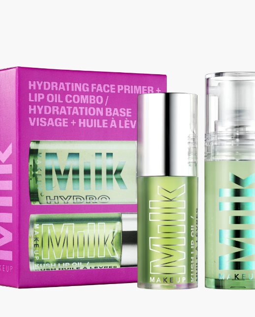 Milk- Hydration Face Primer + Lip Oil Combo